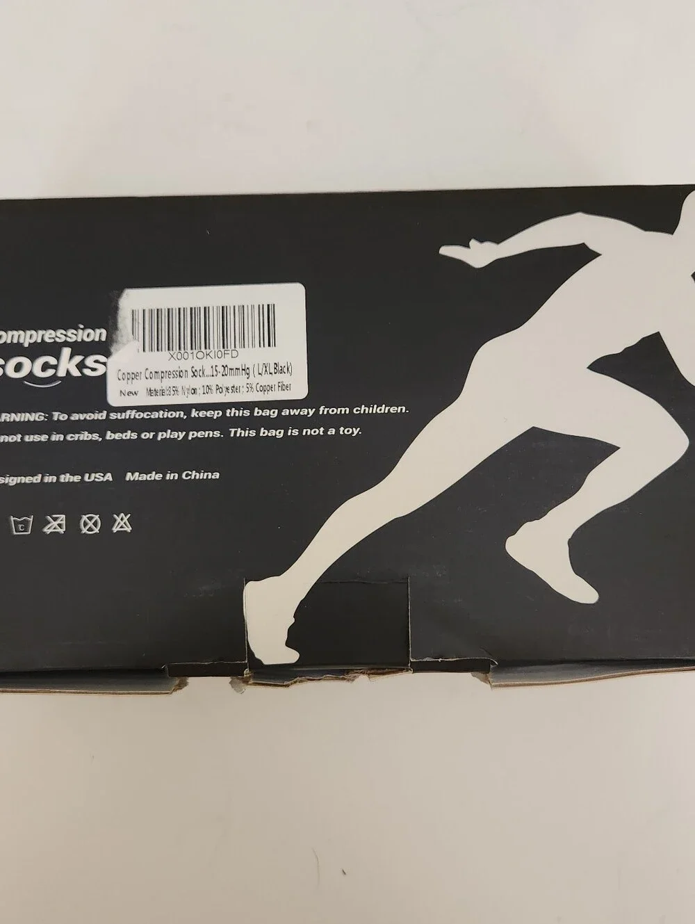 FuelMeFoot 3 Pack Copper Compression Socks